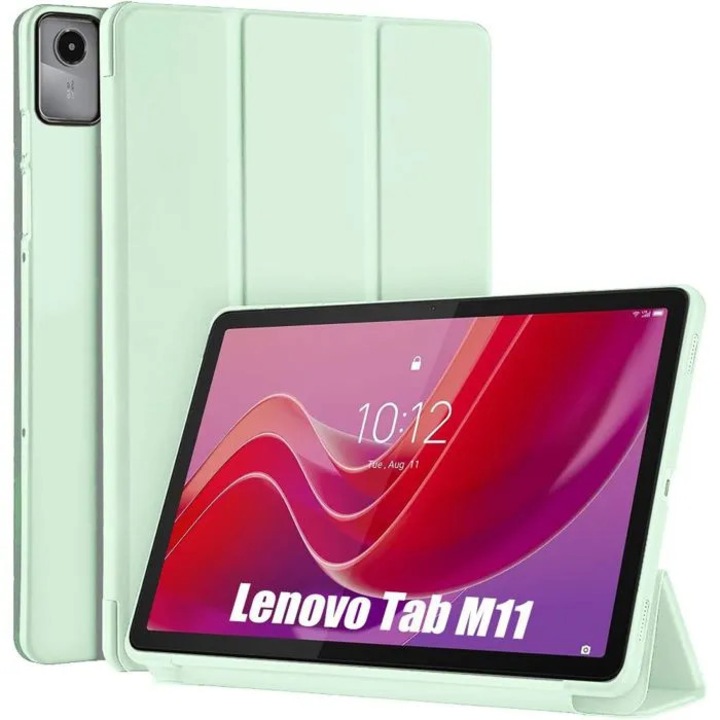 Husa tableta verde Lenovo Tab M11 11 inch 2024 suport integrat