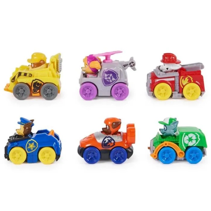 Set 6 masinute La Pat' Patrouille multicolor