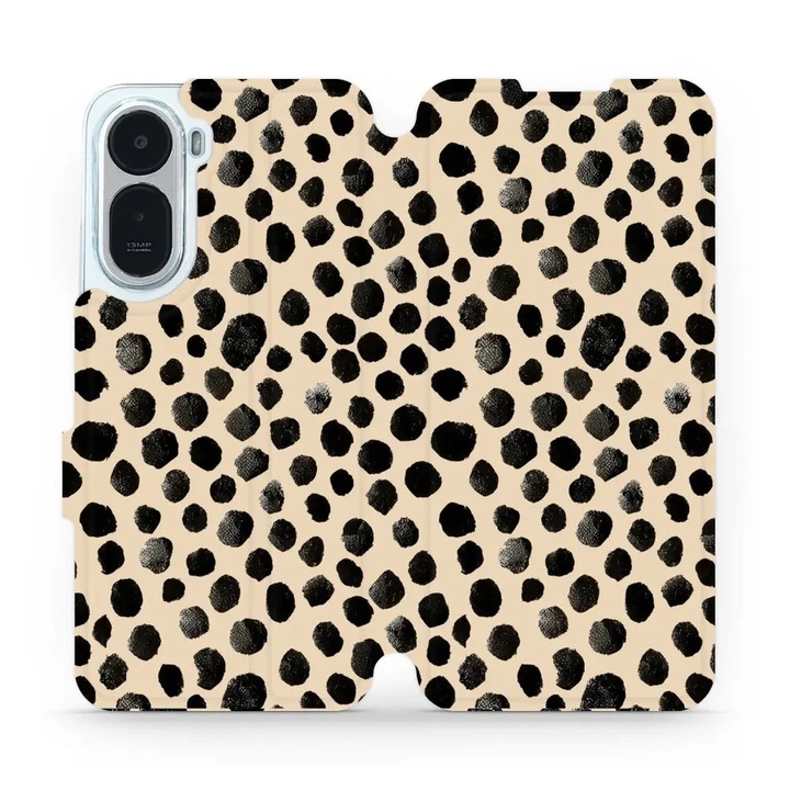 Husa flip Mobiwear Xiaomi Redmi A7 Pro, subtire, multicolor, 15x7cm