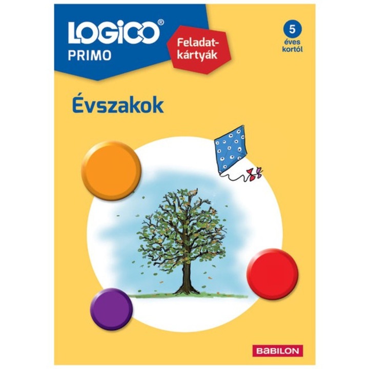 Книга LOGICO Primo сезони, Илюстрована, 3 години, Унгарски Език, Година 2024, 1 Брой