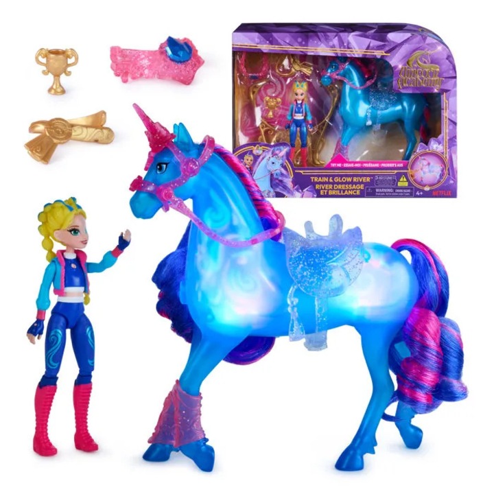 Интерактивен комплект за игра River & Isabel от 4 години Unicorn Academy
