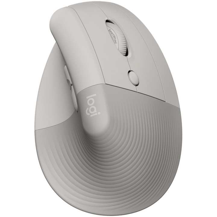 Mouse Logitech Lift Vertical Ergonomic, Sand