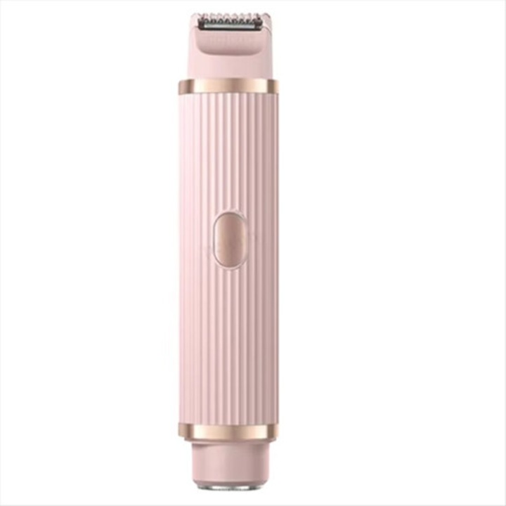 Női elektromos epilátor, bikini trimmer, tartós, fehér, hordozható