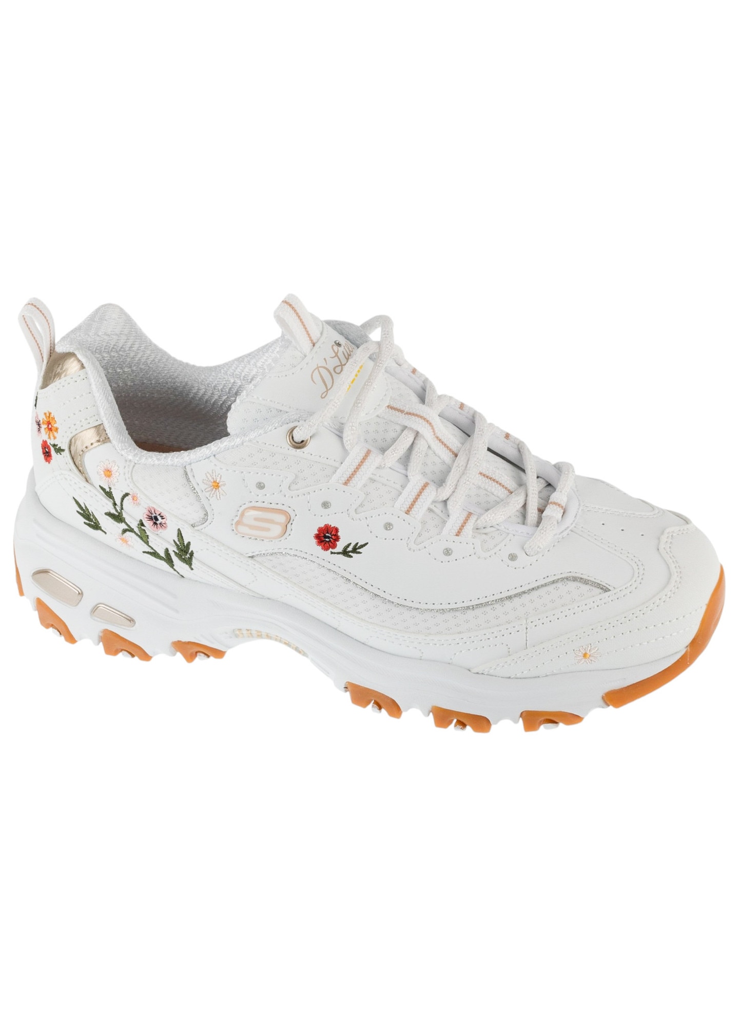 A★　　Laesse Pantofi sport, Skechers D' Lites 150553-WHT, Alb, 36.5 EU - eMAG.ro