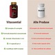 Complex Vitamina B, Vitassential, cu Biotina, Acid Folic, Niacina, Vitamina B1, B2, B3, B6, B9, B12, C si E, 120 capsule moi pentru piele, par, unghii si vitalitate