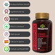 Complex Vitamina B, Vitassential, cu Biotina, Acid Folic, Niacina, Vitamina B1, B2, B3, B6, B9, B12, C si E, 120 capsule moi pentru piele, par, unghii si vitalitate