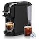 Espressor automat cu capsule si cafea macinata NEXTLY 4 in 1, compatibil Dolce Gusto, Nespresso si ESE POD, bauturi calde si reci, presiune 20 bar, rezervor apa 0.6 L, putere 1450 W, negru