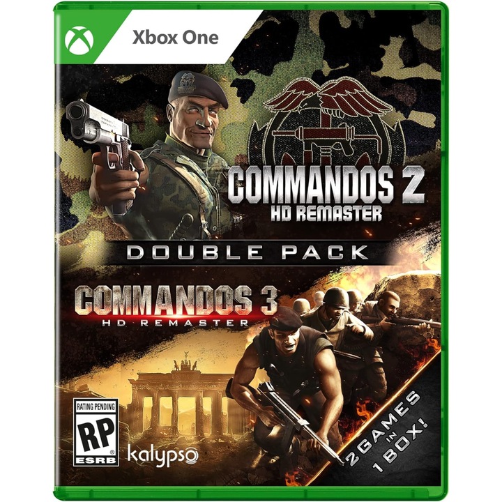 Joc, Commandos 2 & 3 Remaster Double Pack, Xbox One