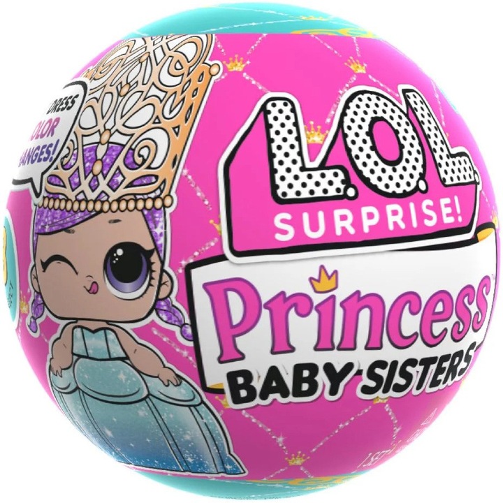 Set de joaca L.O.L Surprise! - Princess, Baby Sisters