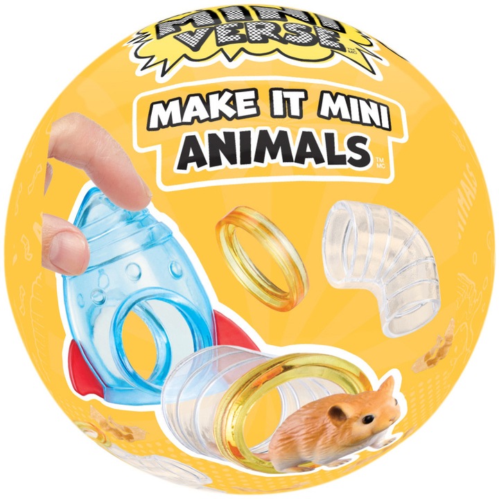 Фигурка MGA's Miniverse Make It Mini, Animals