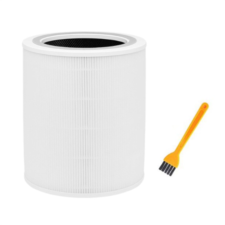 Filtru aer purificator H13 True HEPA carbon activ alb 1 buc