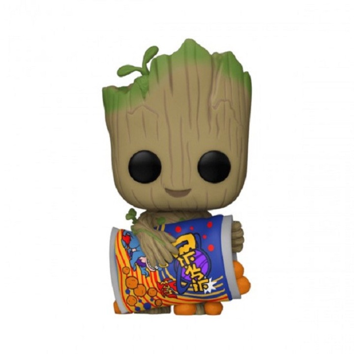 Funko Pop! figura Groot sajtrúddal
