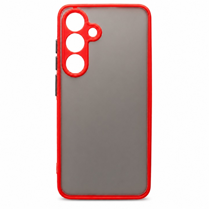 Husa Smoked Adventure Samsung Galaxy A54 5G-hez, Piros-Füstös