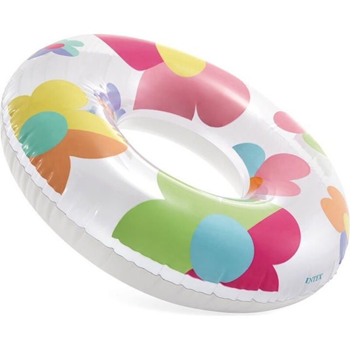Felfújható úszógumi Whimsical Magic 81 cm, max. 40 kg, Virágok, 8+ év, Intex 59259
