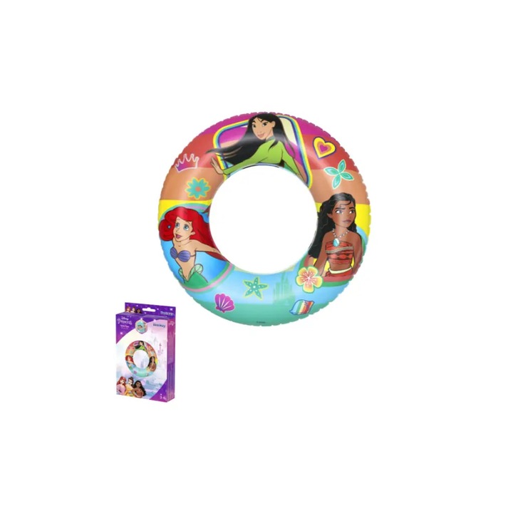 Colac Gonflabil Disney Princess Pentru Copii, 56cm