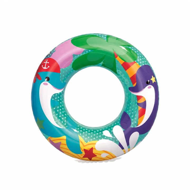 Colac Gonflabil Pentru Copii, 51cm, Model Stea