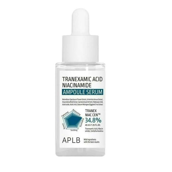 TRANEXAMIC ACID NIACINAMIDE AMPOULE SERUM - Szérum a bőr ragyogásáért és a foltok halványításáért