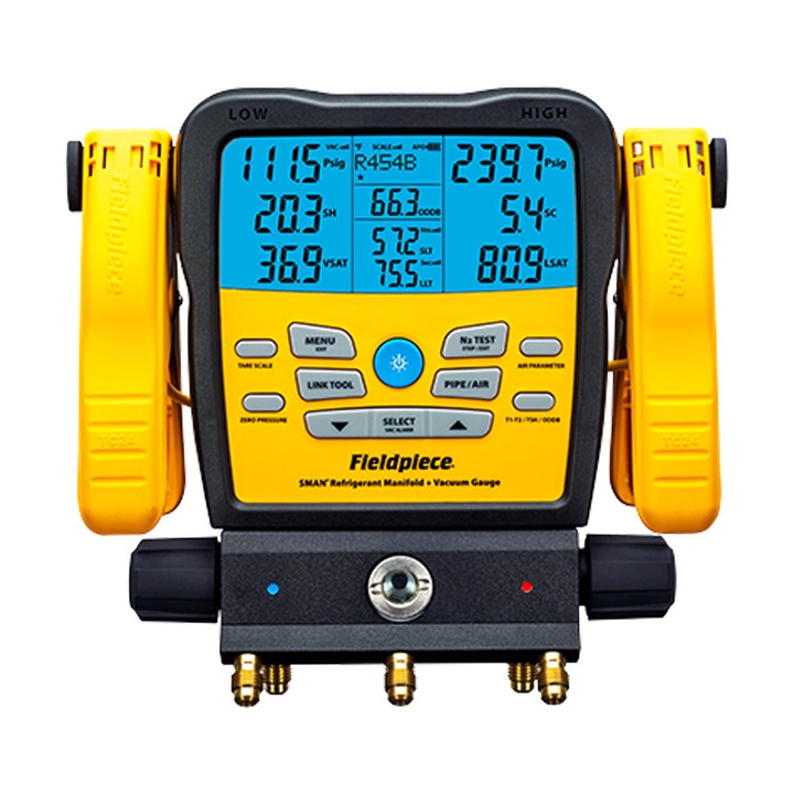 Fieldpiece Distribuitor de agent frigorific SMAN cu 3 porturi l Wireless SM382V