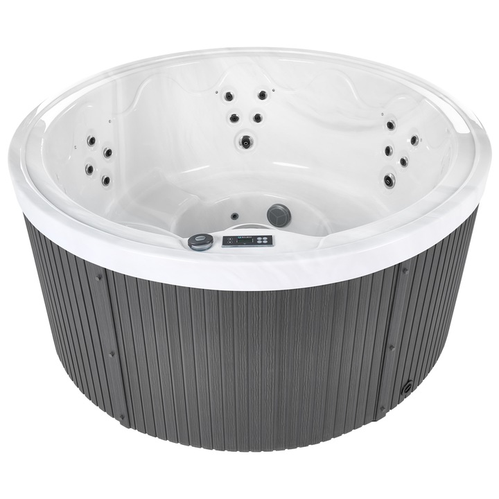 Jacuzzi exterior cu LED Marfil Gri