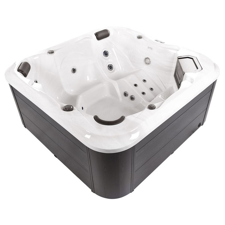 Jacuzzi exterior cu LED Tularosa Alb
