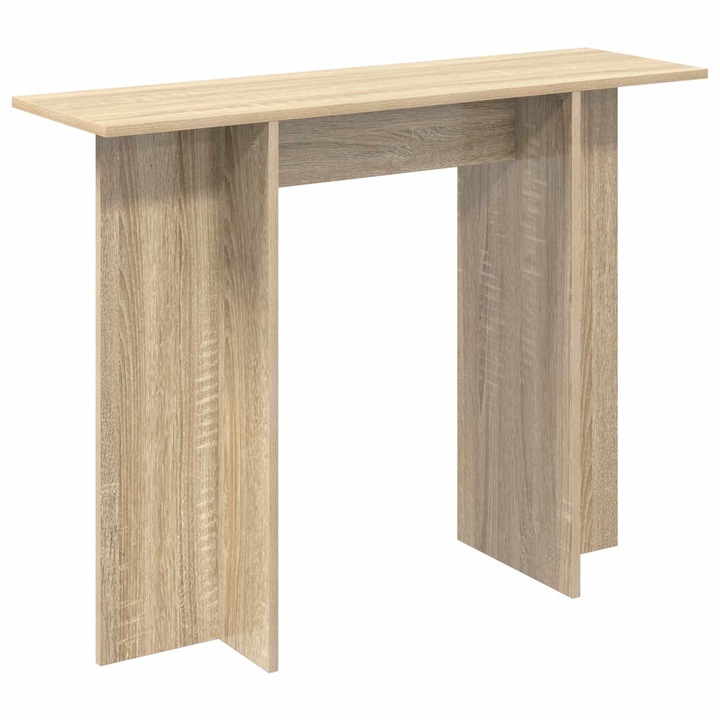 Конзолна маса vidaXL, Дъб сонома 100 x 30 x 75 см Инженерна дървесина