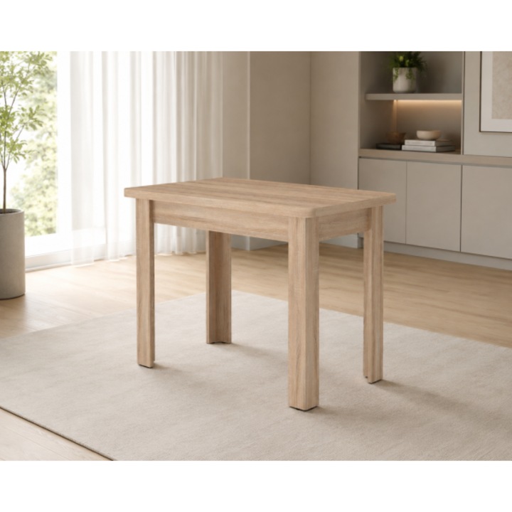 Masa Bucatarie KC-6 UA, 100x60x74 cm, Sonoma