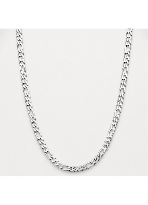 Figaro Chain 5mm, Argintiu