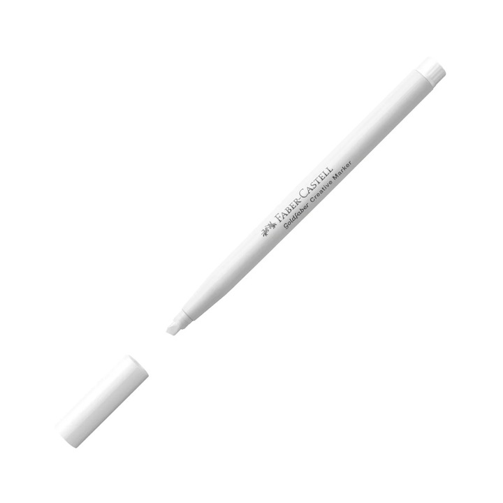 Faber-Castell Creative kalligráfia marker, 501. sz., fehér