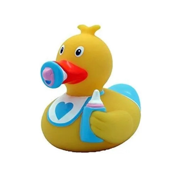 Sárga gumi kacsa fürdőjáték 8x8cm 50g