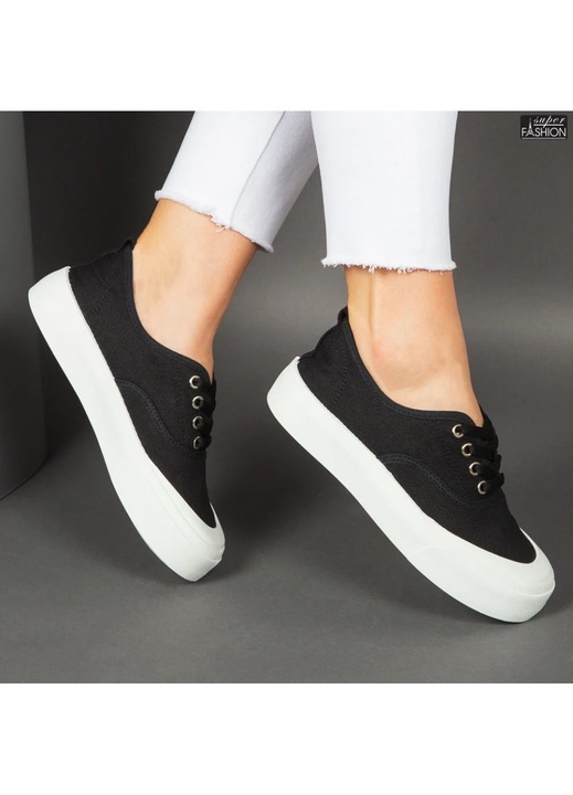 Tenisi/espadrile "feet fashion bx-001 black"