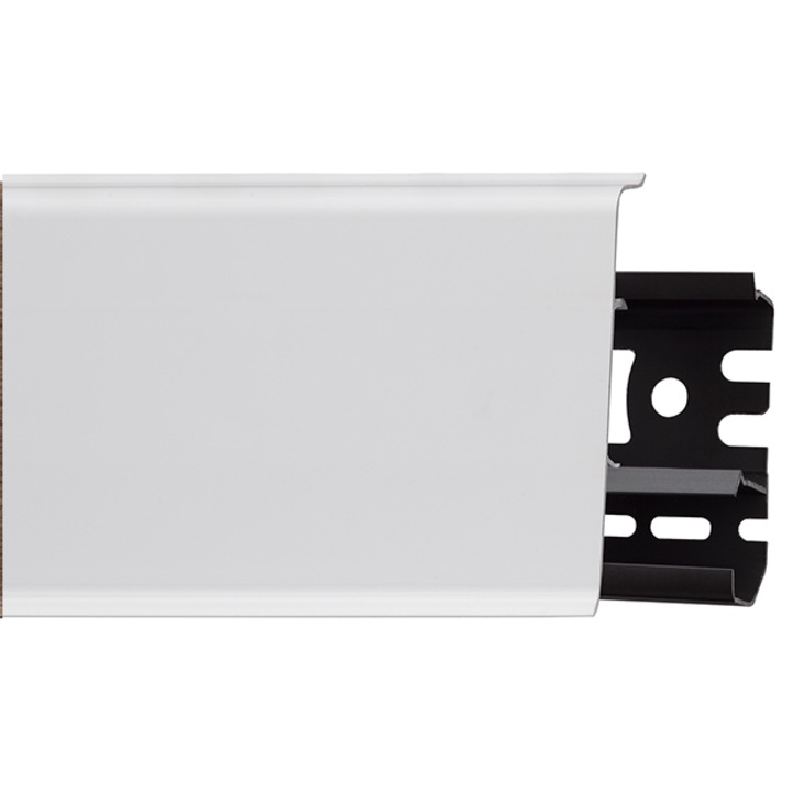 Plinta PVC, Arbiton, Indo, 40 Alb Mat, 70x26 mm, bucata de 2500 mm, alb