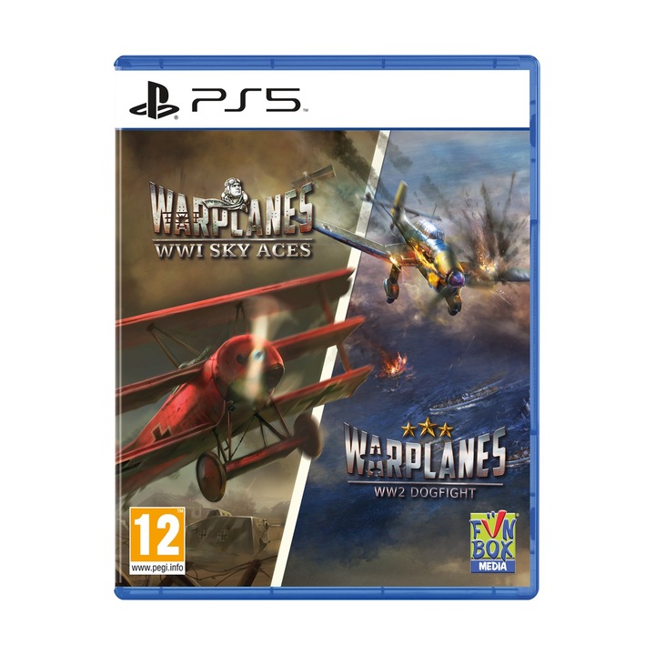 Joc Consola Funbox Media Warplanes WWI WW2