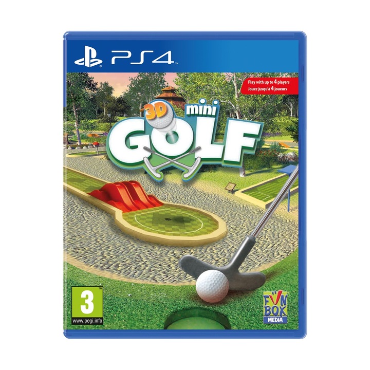Joc pentru PS4 Funbox Media 3D Minigolf
