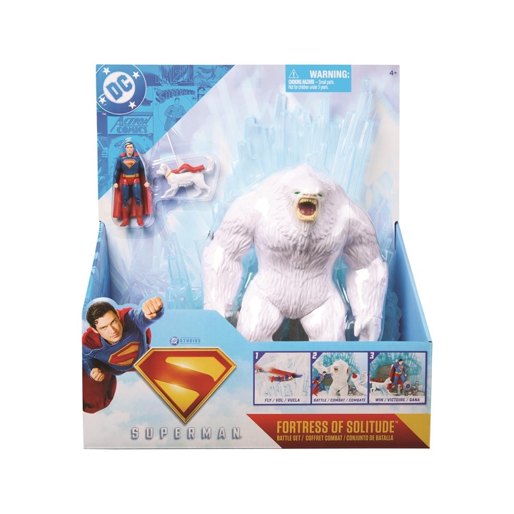 Spin Master DC Superman: Супермен Крепост на самотата - Боен комплект (6073895)