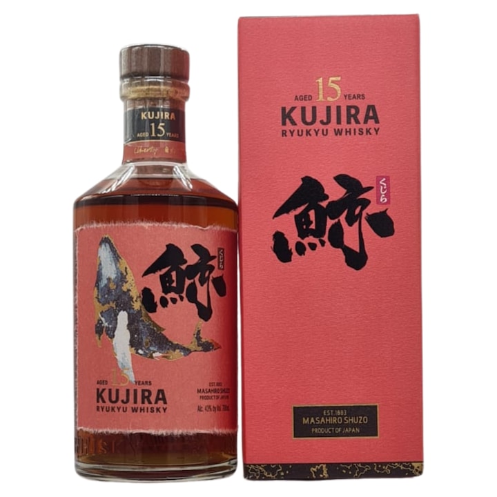 Whisky Kujira Ryukyu 15 YO, 43%, 0.7L