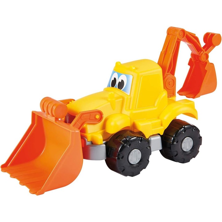 Jucarie Ecoiffier 2 in 1 - Excavator si buldozer