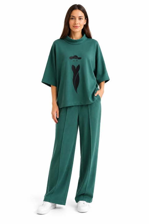 Compleu traning verde, Verde