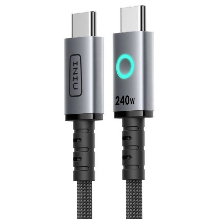 Cablu Date si Incarcare INIU Leopard 100W 2m Negru