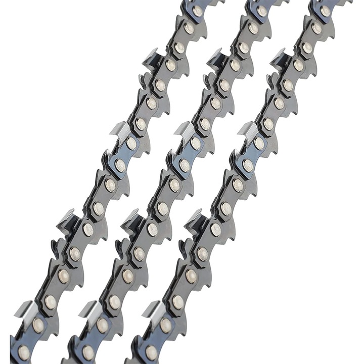 Set 3 lanturi drujba 3/8LP 34 zale 1.1mm 20cm