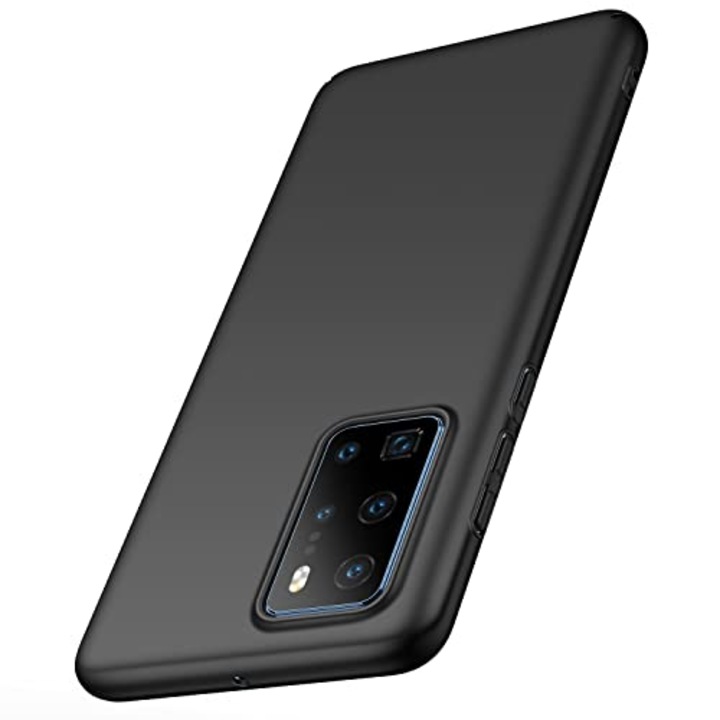 Husa telefon neagra rezistenta 6.4 inch 159.2x76.3x8.7mm Huawei P40 Lite