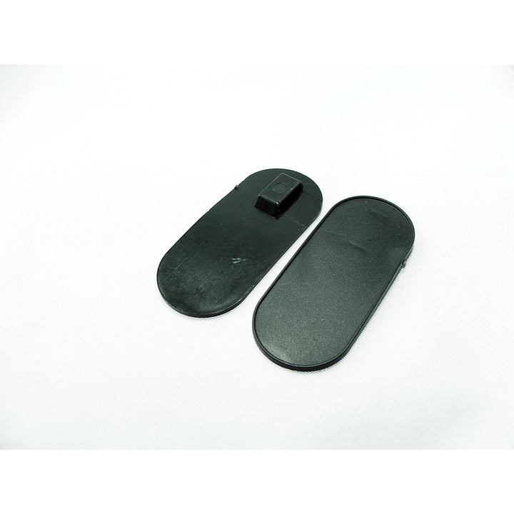 Kábelcímke készlet, 10 db, 24,5x58x1,6mm, fekete