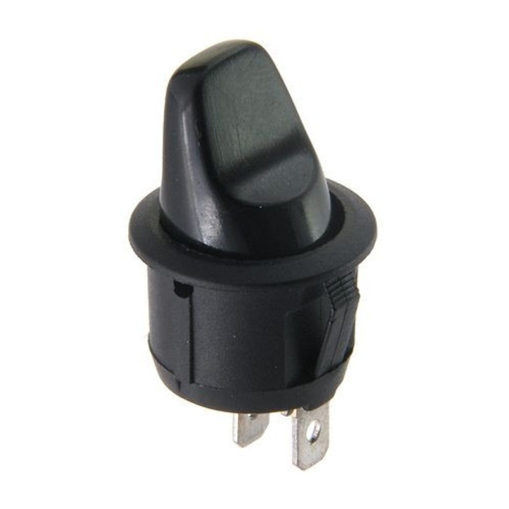 ON-OFF kapcsoló 6A 250V fekete SPST