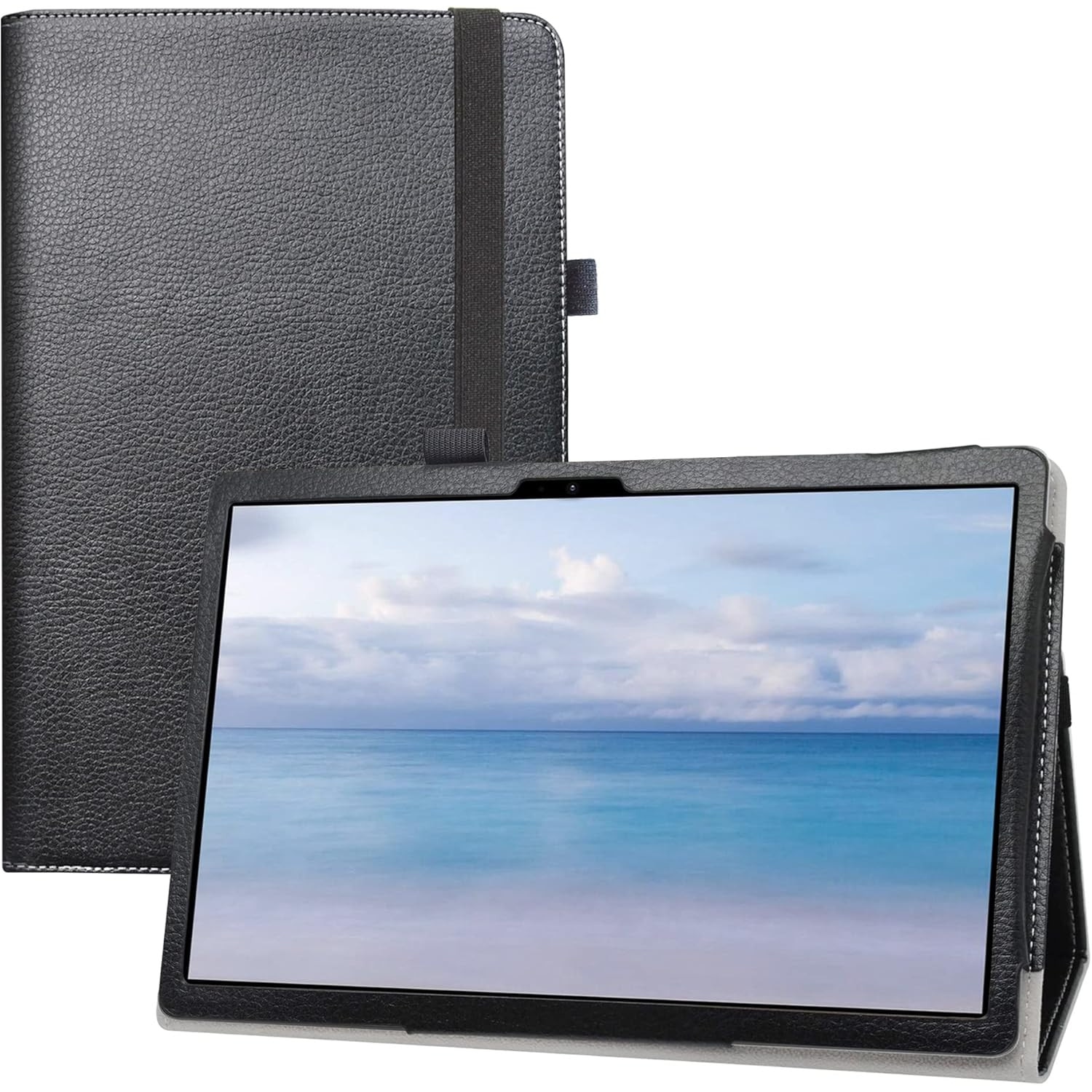 Husa tableta neagra cu clapeta 24.2x16.8x0.87cm