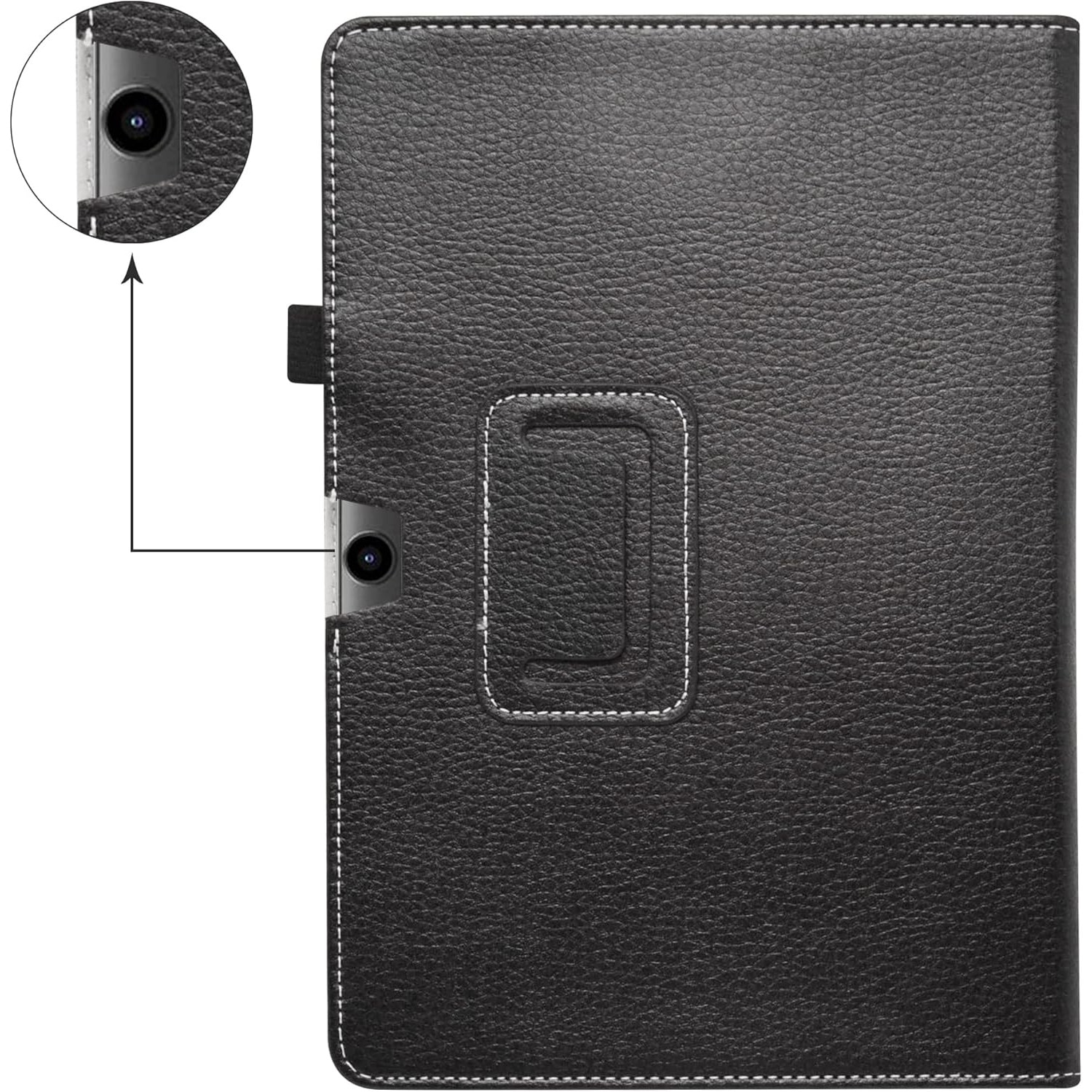 Husa tableta neagra cu clapeta 24.2x16.8x0.87cm