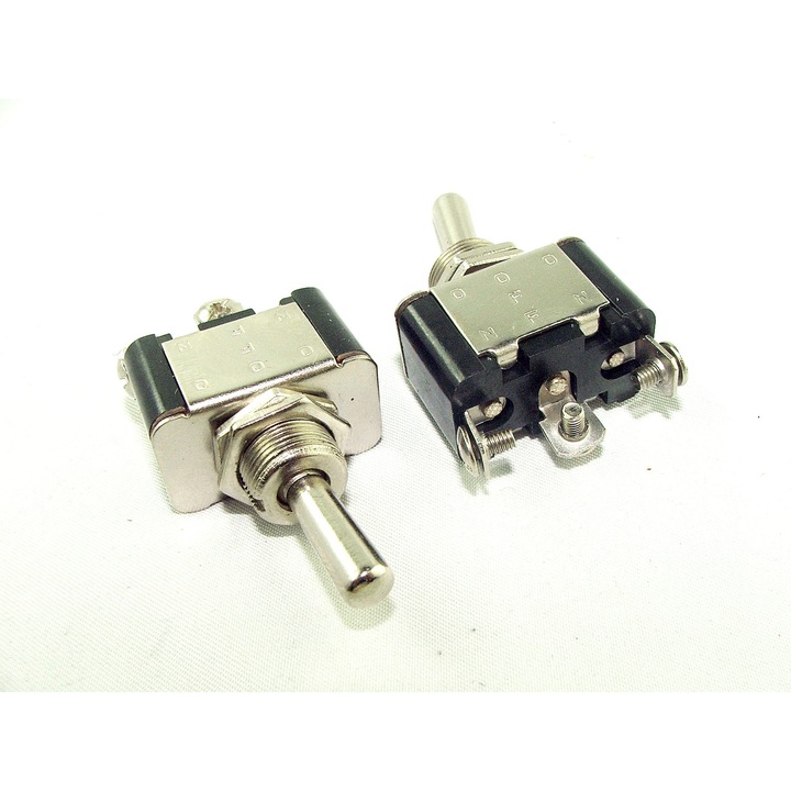 Comutator levier ON-OFF-ON 6A 125V 5A 250V 3 iesiri