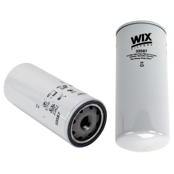 WIX Filters 33587 üzemanyagszűrő Mack 12L E-Tech motorhoz, másodlagos