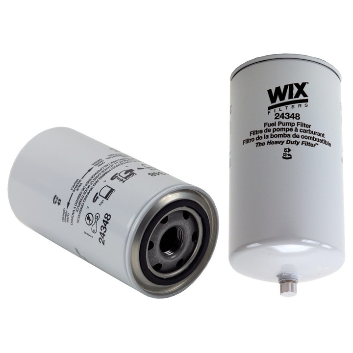 WIX Filters 24348 Spin-On üzemanyagszűrő leeresztővel