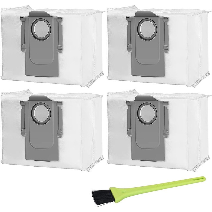 Set 4 saci filtranti aspirator Roborock Q7 Max Plus multicolor