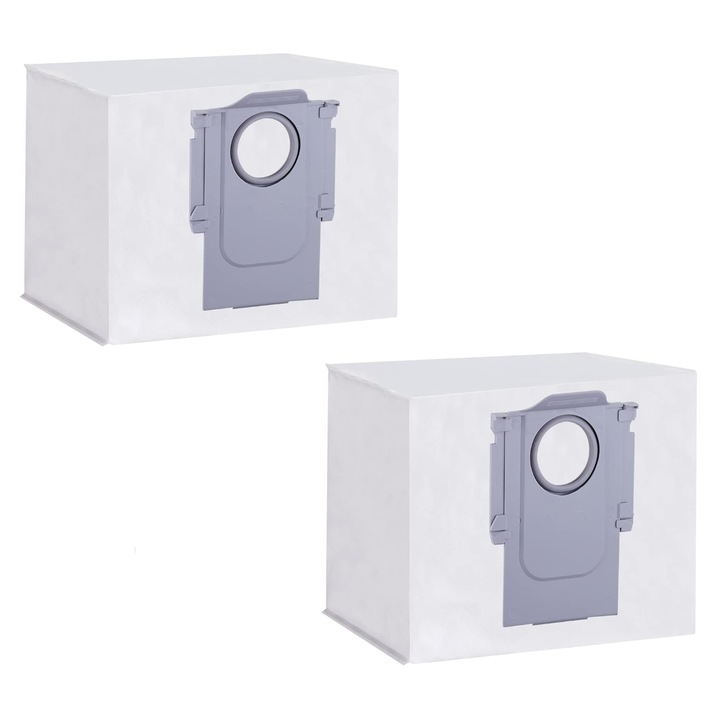 Set 2 saci schimb pentru aspirator Roborock, etansi, eficienti, alb