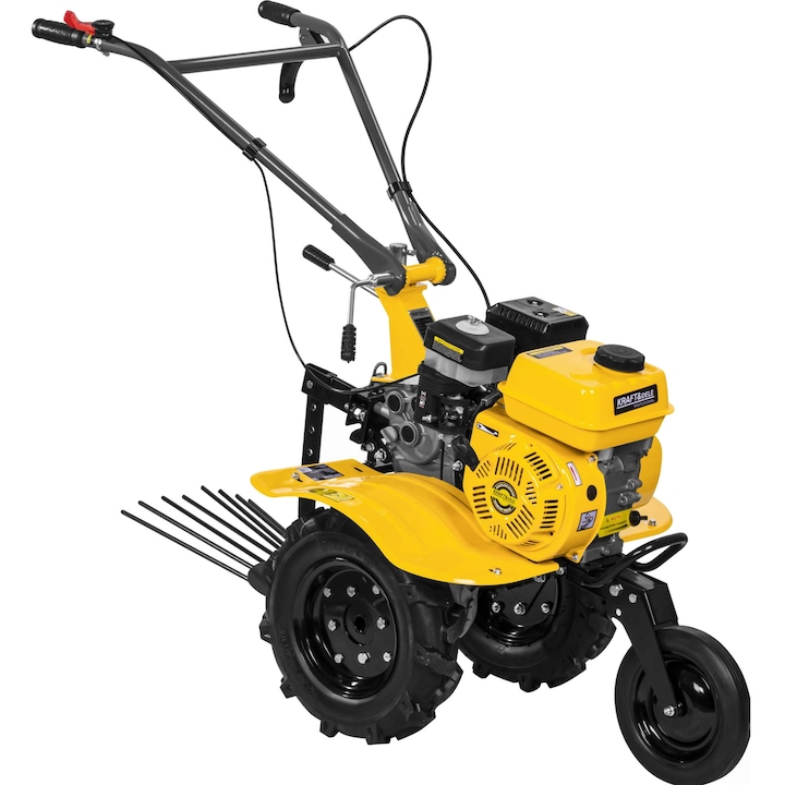 Motosapa pe benzina 10CP, motocultor pentru gradina si sol dur